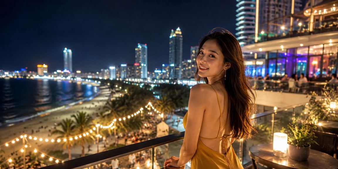 Khung cảnh bãi biển Nha Trang và sự kiện khuyến mãi